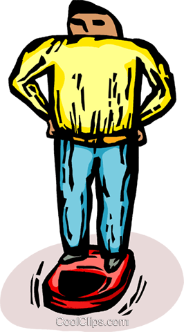 Man Standing On A Weight Scale Royalty Free Vector - Man Standing On A Weight Scale Royalty Free Vector (266x480)
