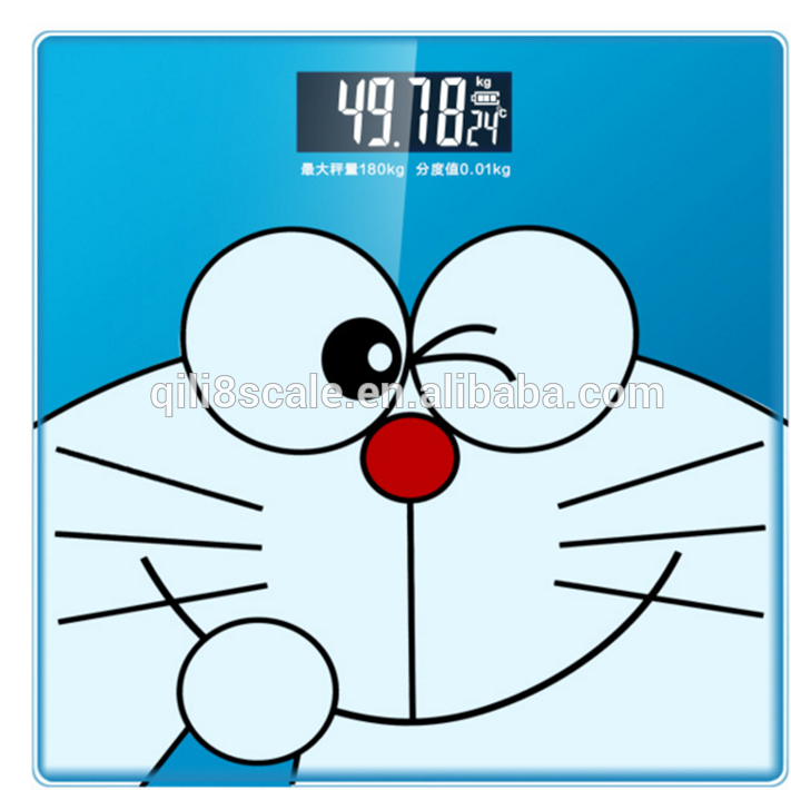 Infrared Body Scale, Infrared Body Scale Suppliers - Timbangan Badan Digital Doraemon (800x800)