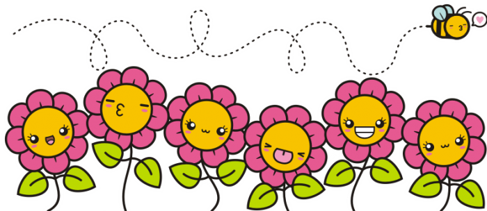 Flores Fofas Png - Bom Dia Feliz Sexta Feira (700x304)