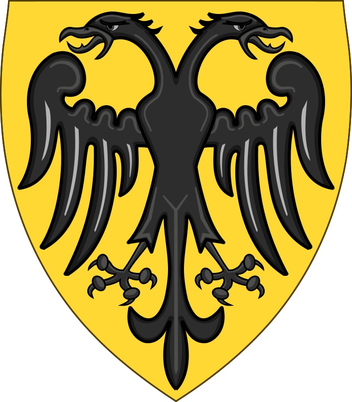 Attributed Coat Of Arms Of Frederick Ii, Holy Roman - Stemma Federico Ii Di Svevia (706x806)