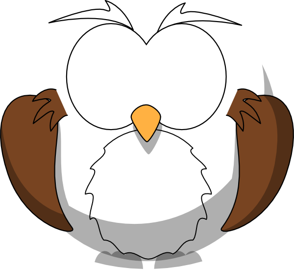 Buho Kuka Clip Art - Drawing (600x550)