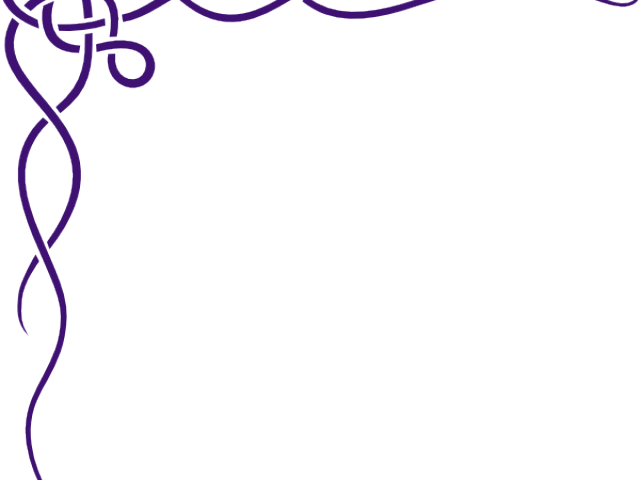 Swirl Clipart Celtic - Black Pink Border Designs (640x480)