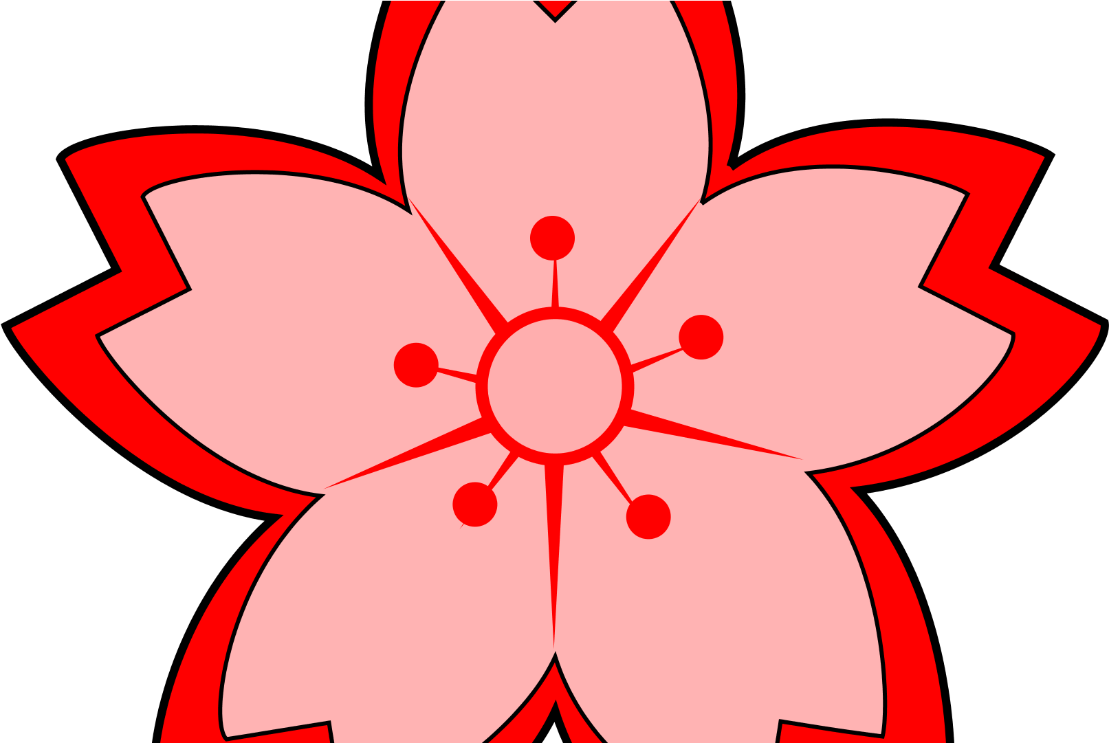 Flower Cliparts X Carwad Net Ⓒ - Sakura Clip Art (1920x1080)