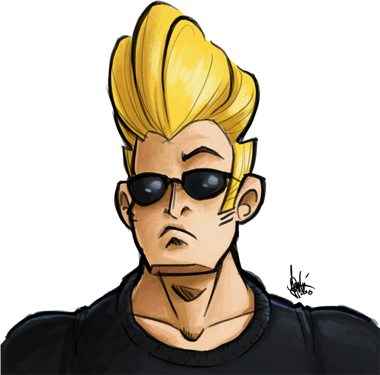 Johnny Bravo Eyewear Vision Care Cartoon Fictional - Johnny Bravo Fanart (750x750)