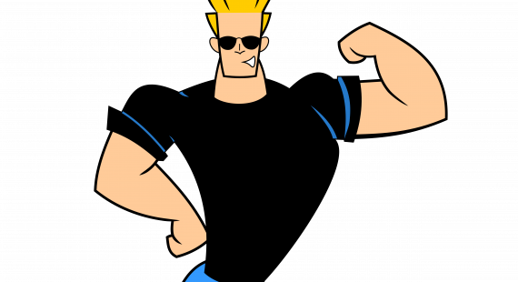 Famous Cartoons For Kids - Johnny Bravo (570x310)