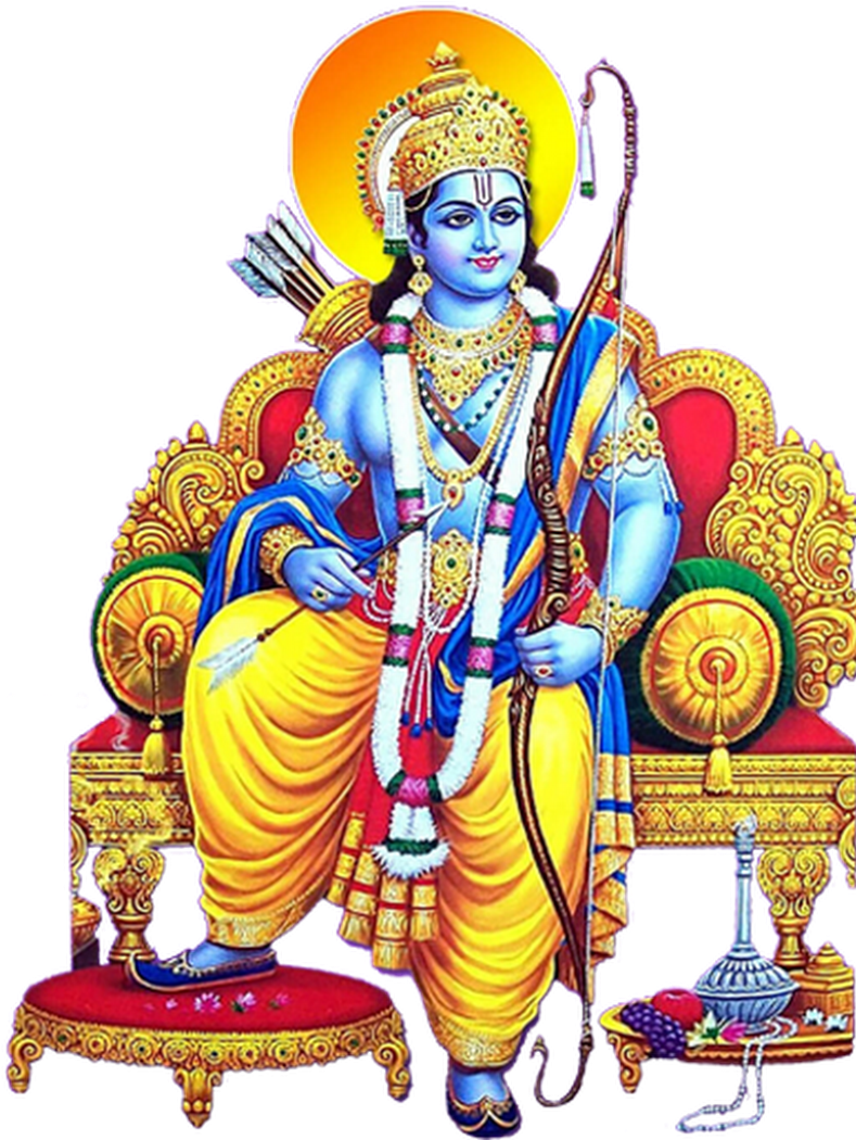 Lord Rama - Lord Ram Hd Png (795x1049)