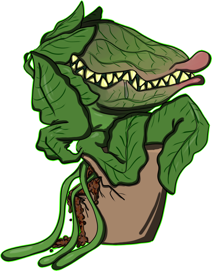 Feed Me Seymour - Illustration (760x918)
