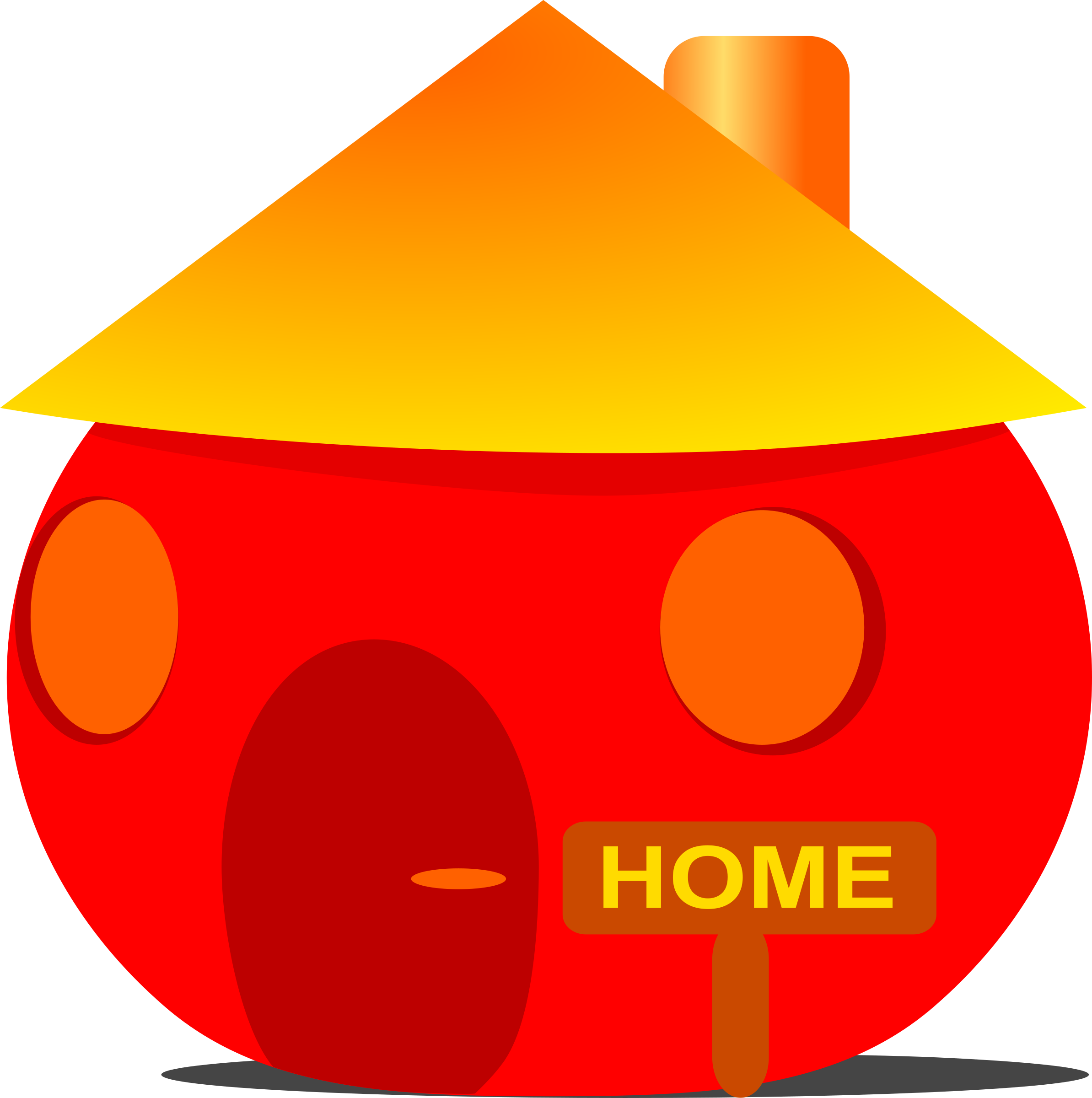 Big Image - Home Clip Art (2387x2400)