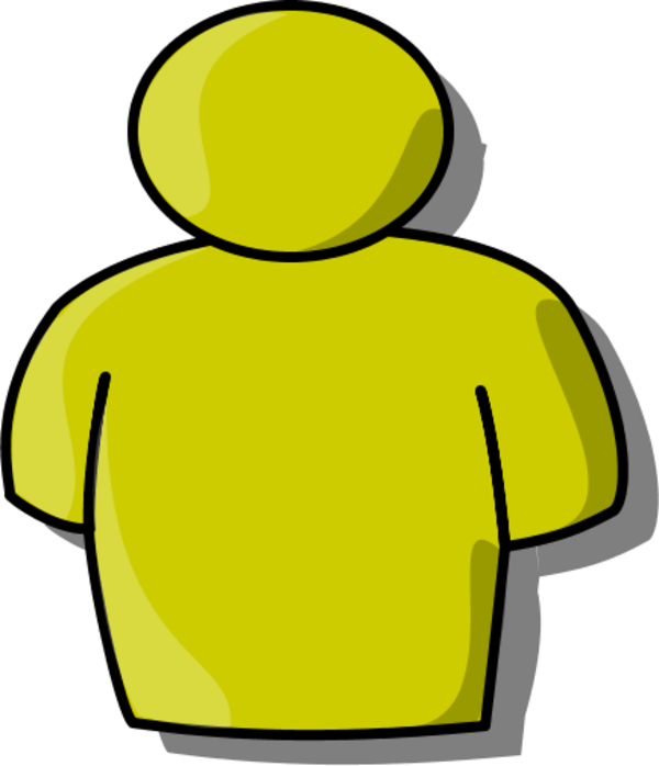 Abstract People Clipart - رمز شخص (600x698)