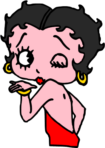 Betty Boop Clip Art - Betty Boop (374x521)