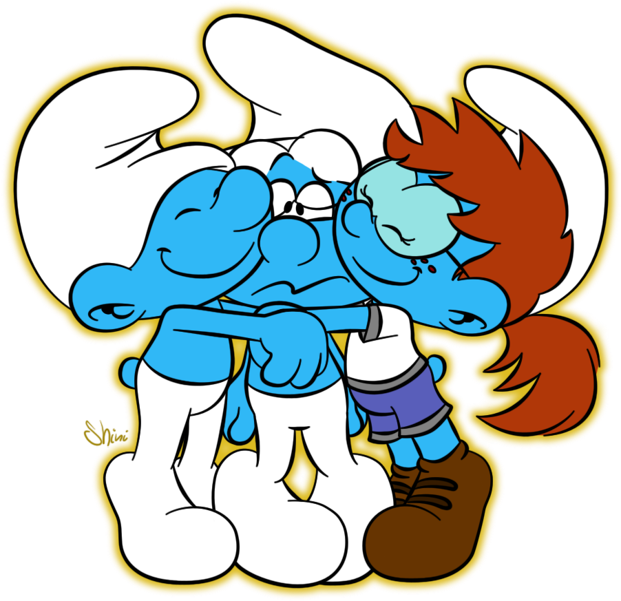 Smurfs Clip Art With Photos Medium Size - Porr Greddy Smurfs (935x894)