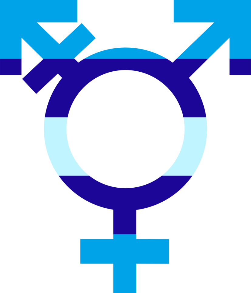 Transgender Symbol By Pride-flags - Transgender Symbol Transparent (827x965)