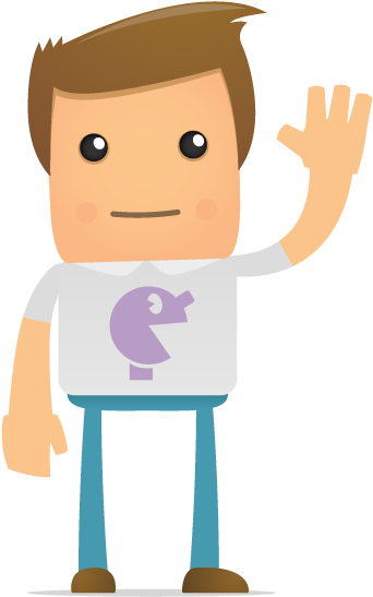Meppy Cartoon Man Wave 1 - Person Cartoon Png (800x600)