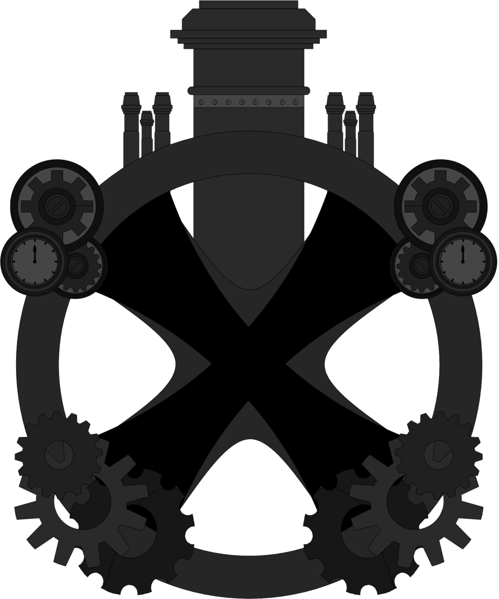 Steampunk X Men Symbol 1 By Jmk Prime - Steampunk Symbol (1024x1228)