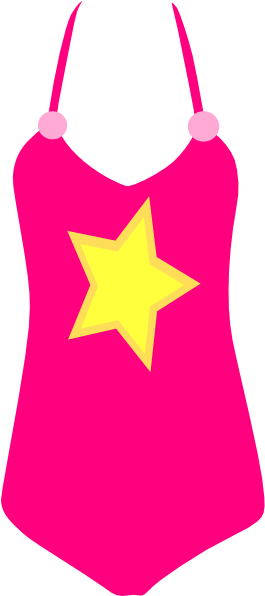 Clean Chalkboard Giant Bathing Suit Clipart - Swimsuit Bathing Suit Clip Art (402x595)