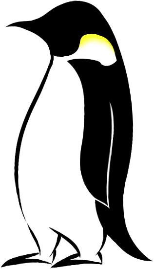 Emperor Penguin Clipart - Emperor Penguin Clip Art (400x600)