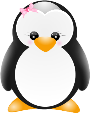 These Images Can Be Great Cliparts For Presentations - Penguin Baby Shower Ideas (322x396)