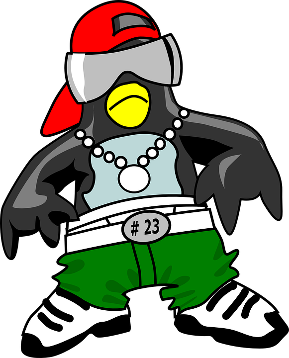 Penguin Clip Art At Clkercom Vector Online - Rapero Png (581x720)