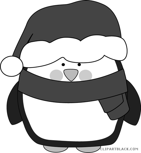 Christmas Penguin Clipart Christmas Penguin Clipart - Christmas Penquin Shot Glass (461x500)