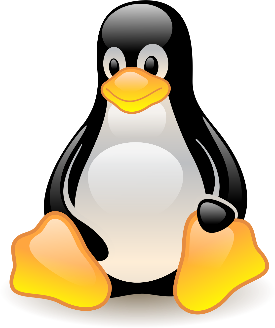 King Penguin Clipart Vector - Imagem Svg (1075x1280)