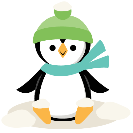 Winter Christmas Penguin Svg Scrapbook Cut File Cute - Cricut (432x432)