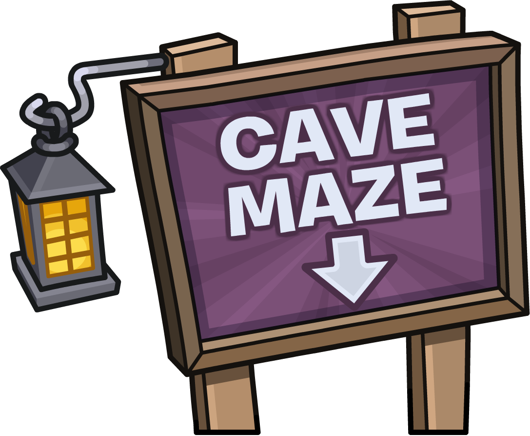 List Of Parties And Events In - Cave Maze Club Penguin (1087x893)