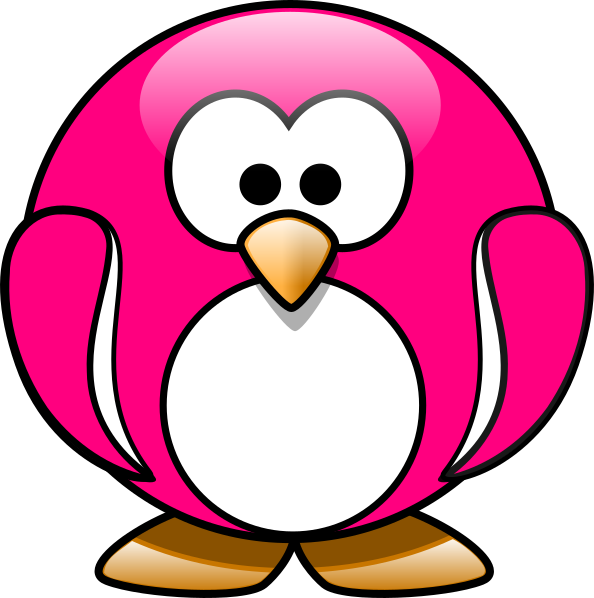 Pinguin Clipart - Cartoon Penguin (594x598)