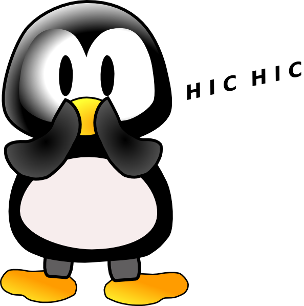 Penguin Clip Art - Cartoon Baby Penguin (594x597)