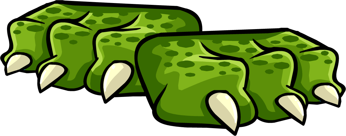 Green Dragon Feet - Dragon Feet Png (1139x449)