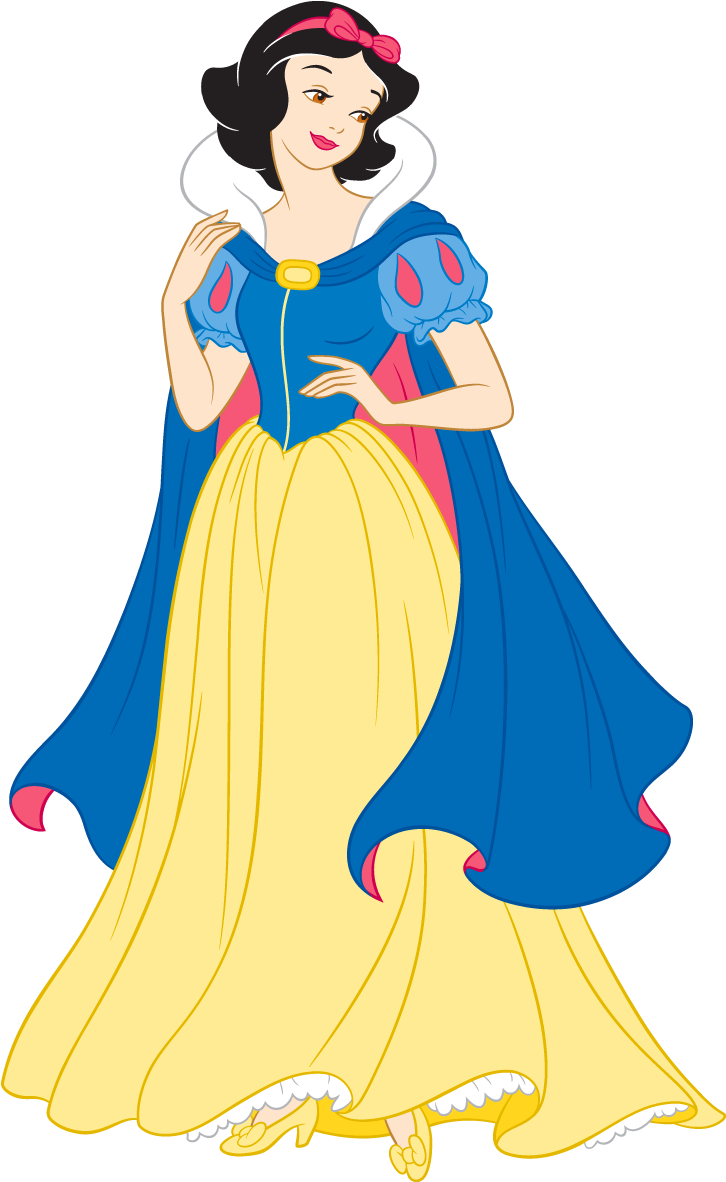 Princess Clipart Snow White - Classic Snow White Png (777x1228)