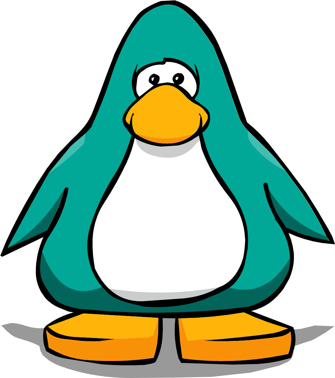 Penguins Background Clipart Png - Club Penguin Non Member (1200x1200)