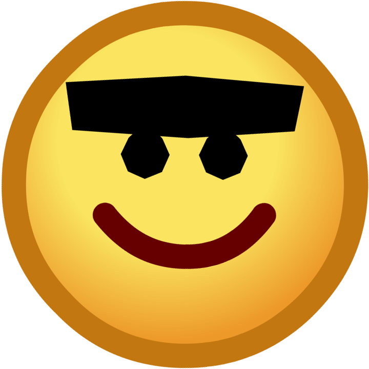 Smiley Face Question Mark - Club Penguin Unibrow (720x720)