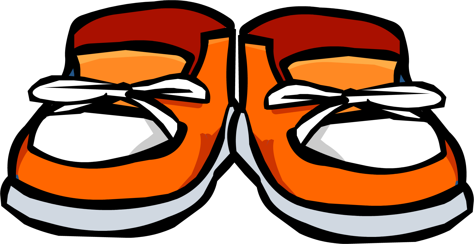 Feet Items - Club Penguin Wiki Shoes (1870x964)