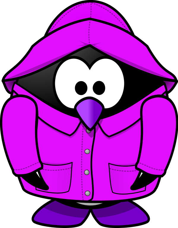 Rain Coat Clipart - Raincoat Clipart (600x770)