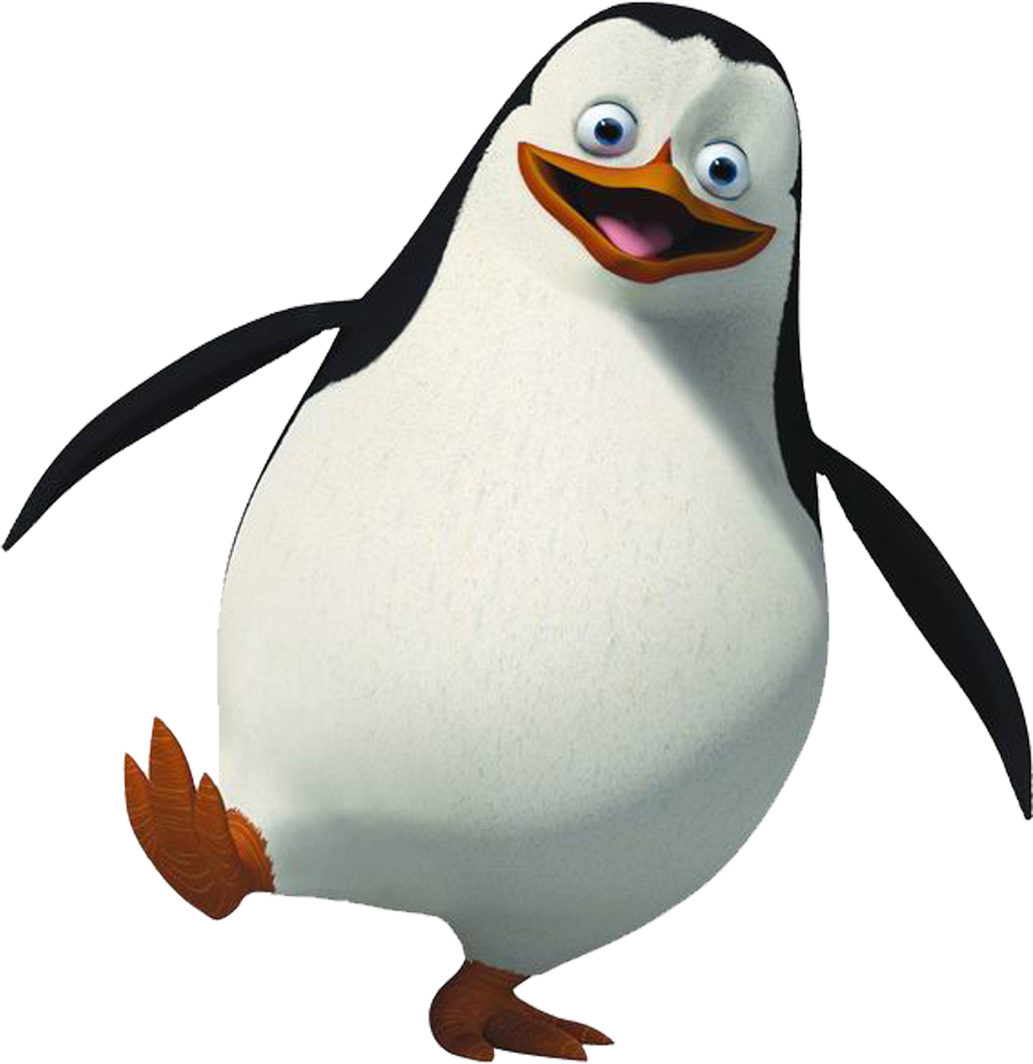 Skipper Rico Penguin Madagascar Clip Art - Penguin From Madagascar (2953x2953)