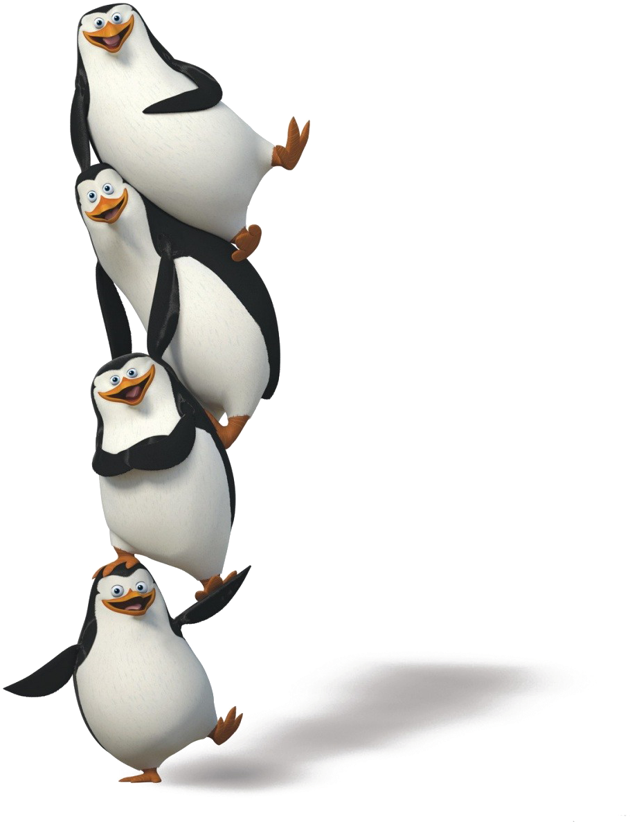 Download - Penguins Of Madagascar Stack (1000x1268)