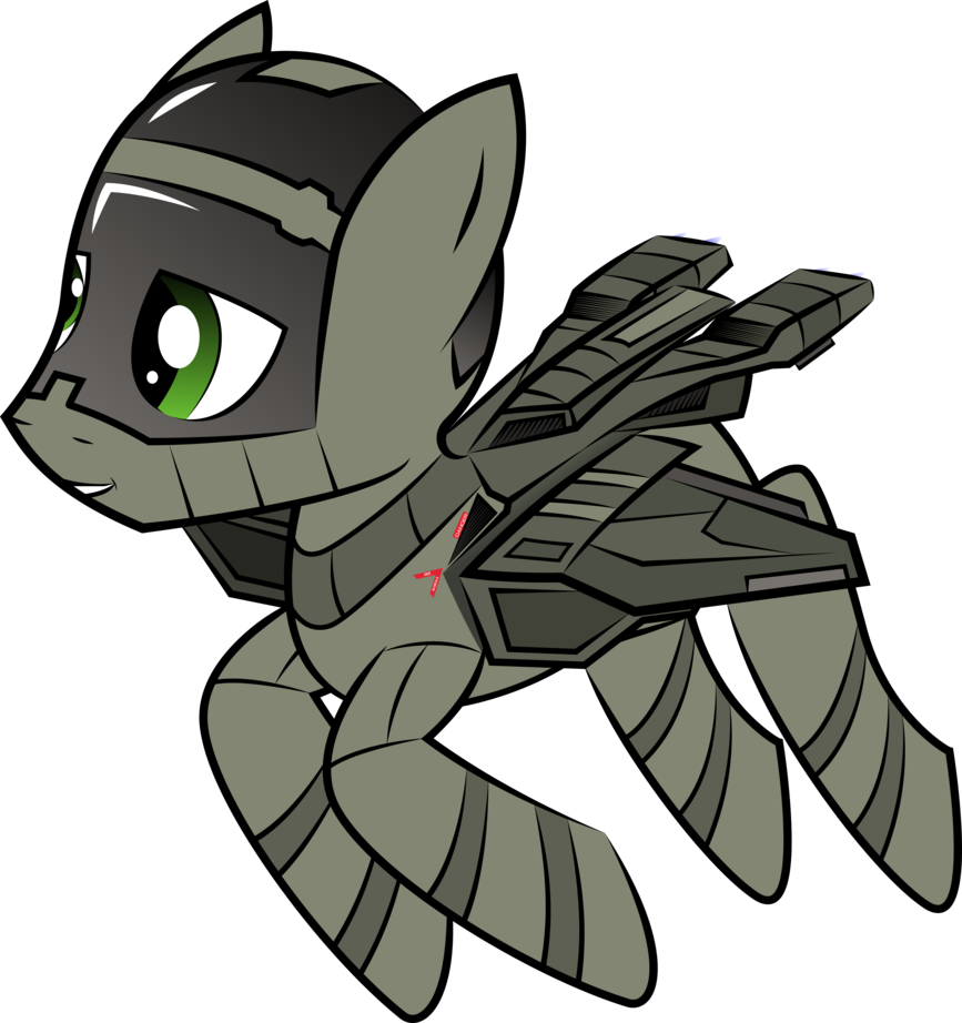 Pelican Pony By Racer437 - Plane Pony (867x922)