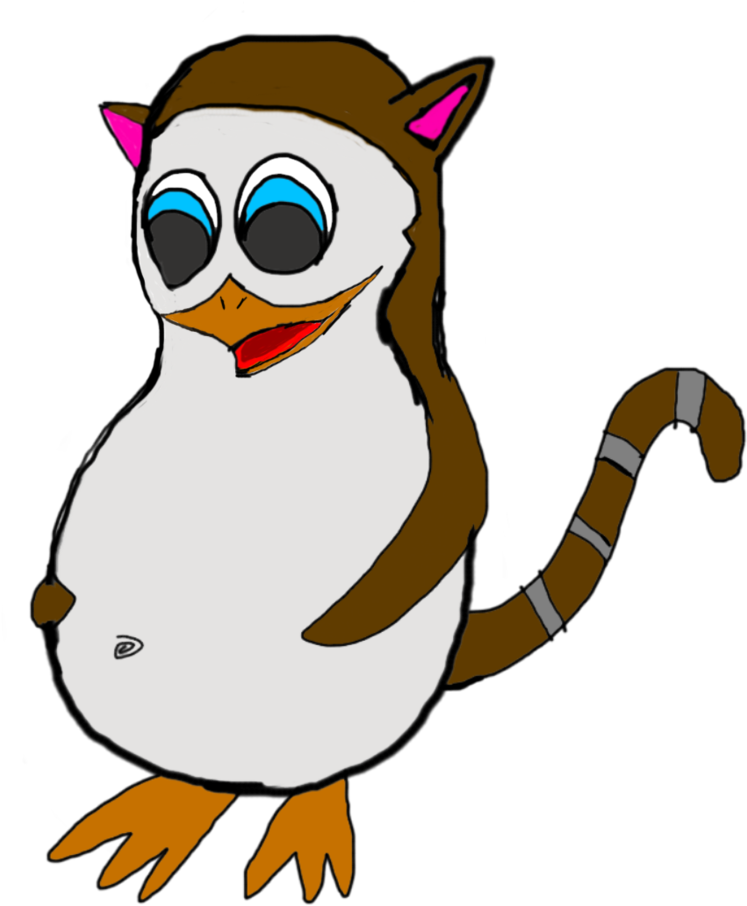 Private, Monguin Of Madagascar By Monguin - Madagascar (843x948)