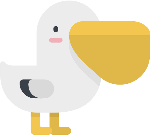 Pelican Free Icon - Pelicano Kawaii (512x512)