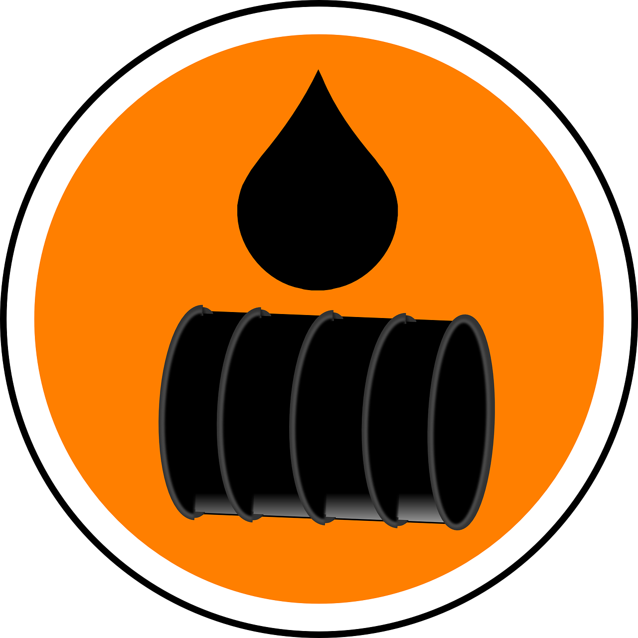 Oil Refineries - Derrame De Aceite Png (1280x1280)