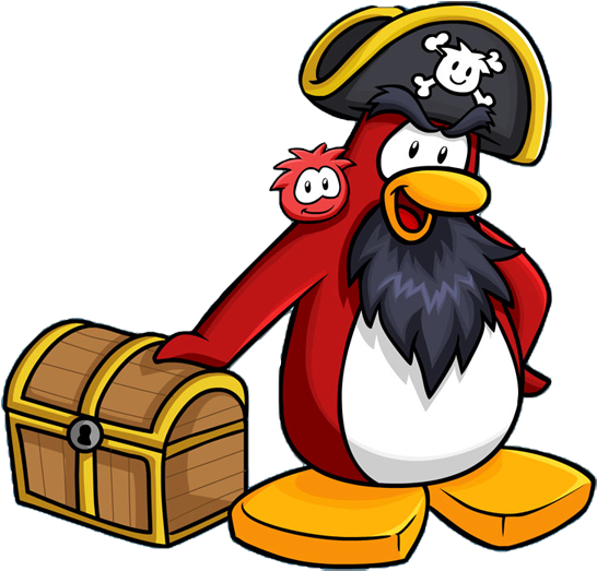 Club Penguin Clip Art - Rockhopper Club Penguin Transparent (576x545)