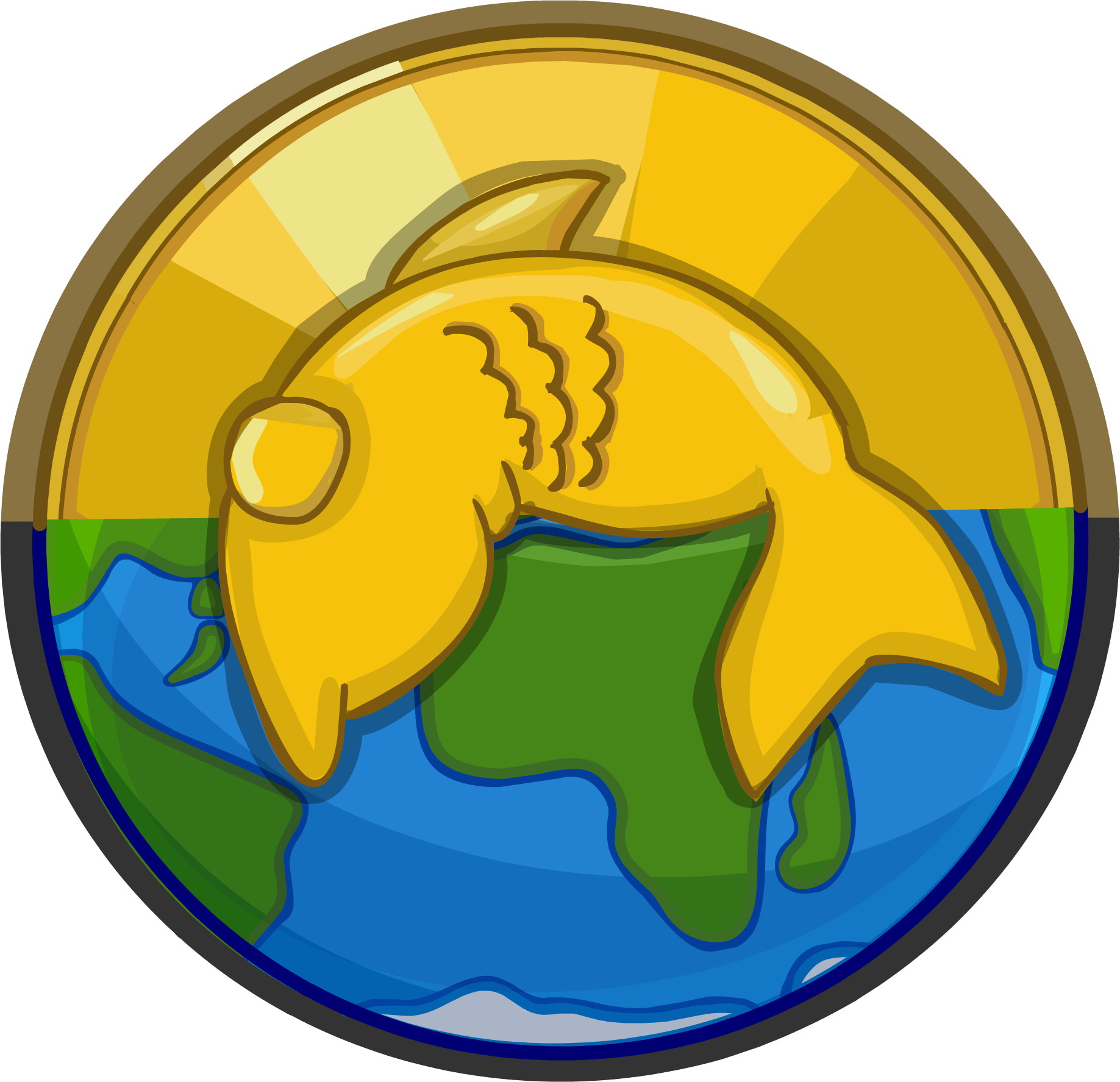Temporary Emoticons - Club Penguin Christmas Emotes (1837x1775)