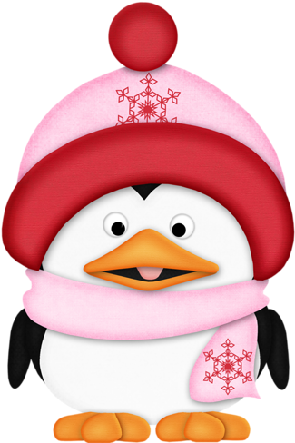 Jss Brrrrr Penguin Pink - Student (500x500)
