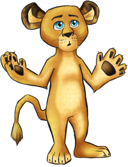 Alex Cub By Jackzarts - Alex Cub Madagascar 2 (416x542)
