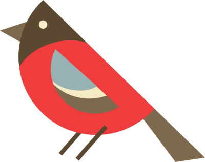 Ideal Cute Bird Clipart Cute Bird Clip Art Cliparts - Santa Bird (400x316)