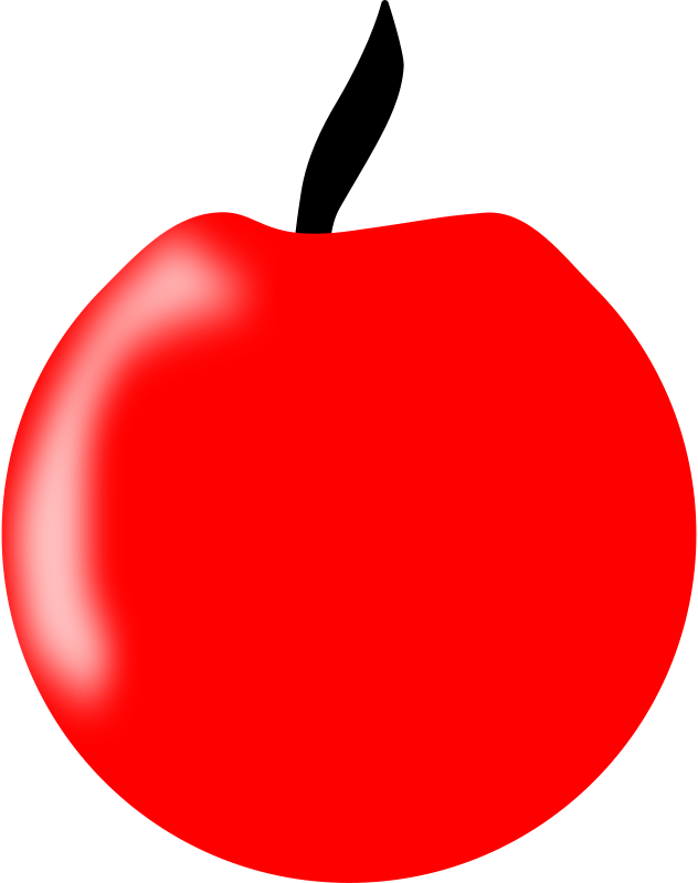 Apple Clipart Background - Clip Art (632x800)