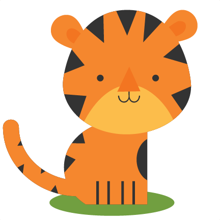 Tiger Svg Scrapbook Cut File Cute Clipart Files For - Scalable Vector Graphics (432x432)
