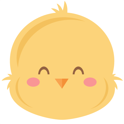 Chick Face Basket Svg Scrapbook Cut File Cute Clipart - Clip Art (432x432)
