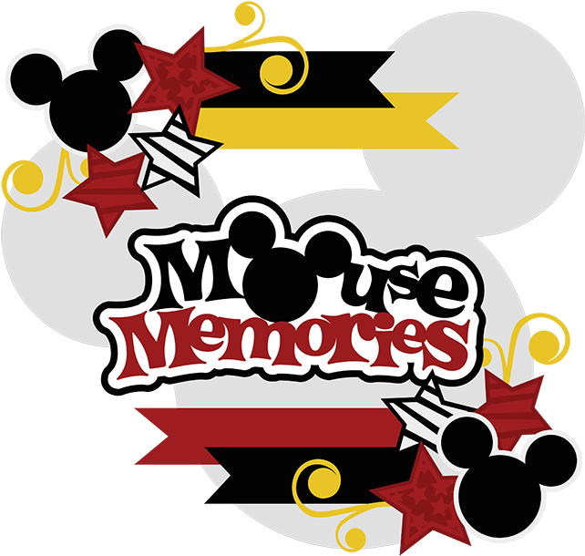 Mouse Memories Svg Collection Cute Svg Files For Scrapbooking - Scrapbooking (648x616)