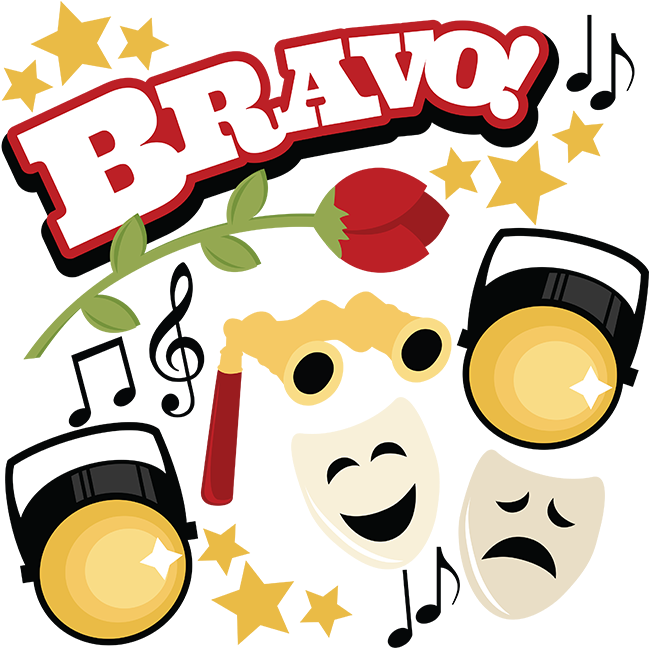 Svg Cut Files For Scrapbooking Theater Svg Files Performance - Bravo Clipart (648x654)